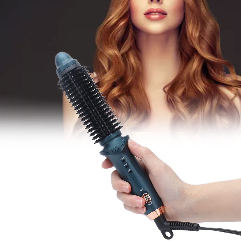 Tbest Rush, Mini Rizador Phoebe Hair B2 en 1 Cepillo