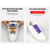SZWLJ Elastic Shoelaces with Metal Capsules, No Tie Rubber Laces,