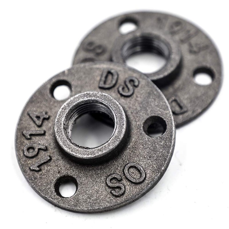 Bores Heating Threaded Flange Pipe Flange Flange Malleable Cast Iron