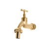 Outdoor Garden Tap Hose Union Bib Tap 3/4" polished Brass