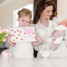 2100 Pcs Heart Stickers for Kids 1/2 Inch Mini Red Heart Stickers Self-Adhesive Love Labels Reward Decorative Stickers for Valentine's Day, Wedding, Envelopes, Gift Box