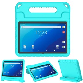 BMOUO Kids Case for Onn 10.1 Pro Tablet 2020 (Model: 100003562),Shockproof Light Weight Convertible Handle Stand Kids Case for Onn 10.1 inch Pro Android Tablet 2020,Turquoise