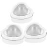MOUYAT 40 PCS 2oz Heart Shaped Metal Tins with Clear