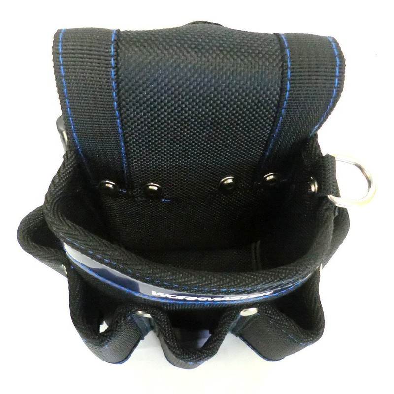 WORKMASTER WMK-01N Small Waist Bag with Insert, 1 Tier (Navy)