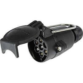 Herth+Buss 51305457 Socket with Seal, with Strain Relief, with Hanging Bracket