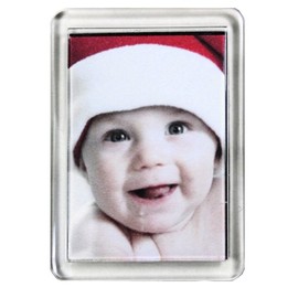 100 Large Blank Photo Fridge Magnet 50 x 35 mm Insert F1443