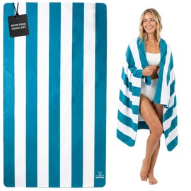 Wise Owl Outfitters - Toalla de playa de microfibra (7 x 4 pies) - extragrande 84 x 48 pulgadas, de secado rápido, ligera y última intervensión de are