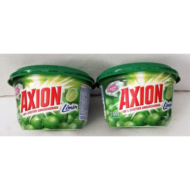 Axion Dishwashing Paste Detergent (Pack of 2) Lemon Dish Soap
