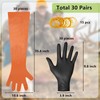 YUNVI 30 Pairs Field Dressing Gloves Deer Hunting Gutting Gloves,