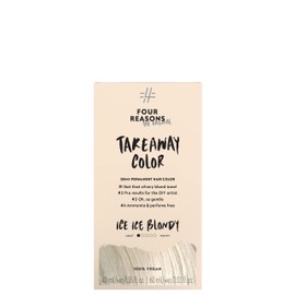 Four Reasons Original Takeaway Color - Ice Ice Blondy – 10.01 Bright Ash Blonde - Demi-Permanent Hair Color - Ammonia-Free and Fragrance-Free Hair Dye - 100% Vegan & Cruelty Free