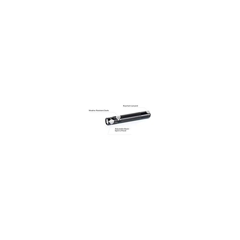 Maglite, Solitaire Spectrum Series LED Flashlight, AAA, Black Body, Green