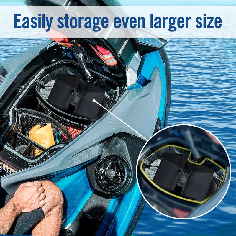 Affordura PWC Fender Bumper with Elastic Cords 2x 18.5 inch