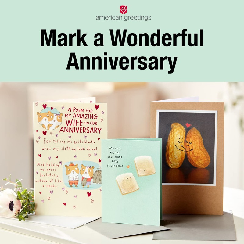 American Greetings Romantic Anniversary Card (I Will)
