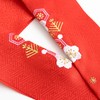 Kyoetsu Shichi-Go-San Half Collar, Embroidered, For Kids, 4 Pieces, For