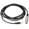 Tangxi Cable de micrófono, 10FT Conector de 3 Pines XLR