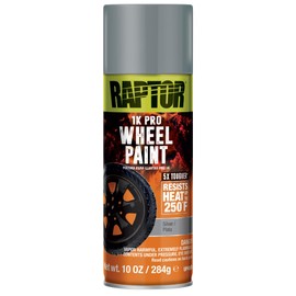 RAPTOR Wheel Paint Spray, Repair & Extend Wheels, Professional Grade & Extra Tough, Silver, 10 oz
