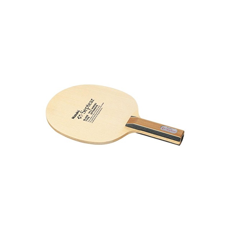 Nittaku NE-6780 Table Tennis Racket, Septier, Shake Hand, For Attack,