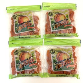 Trader Joe's 4 Pack Trader Joe's California Slab Apricots Dried & Pitted No Sugar Added