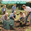 Hlimior Thermal Composter 85L - Garden Composter, Quick Composter &