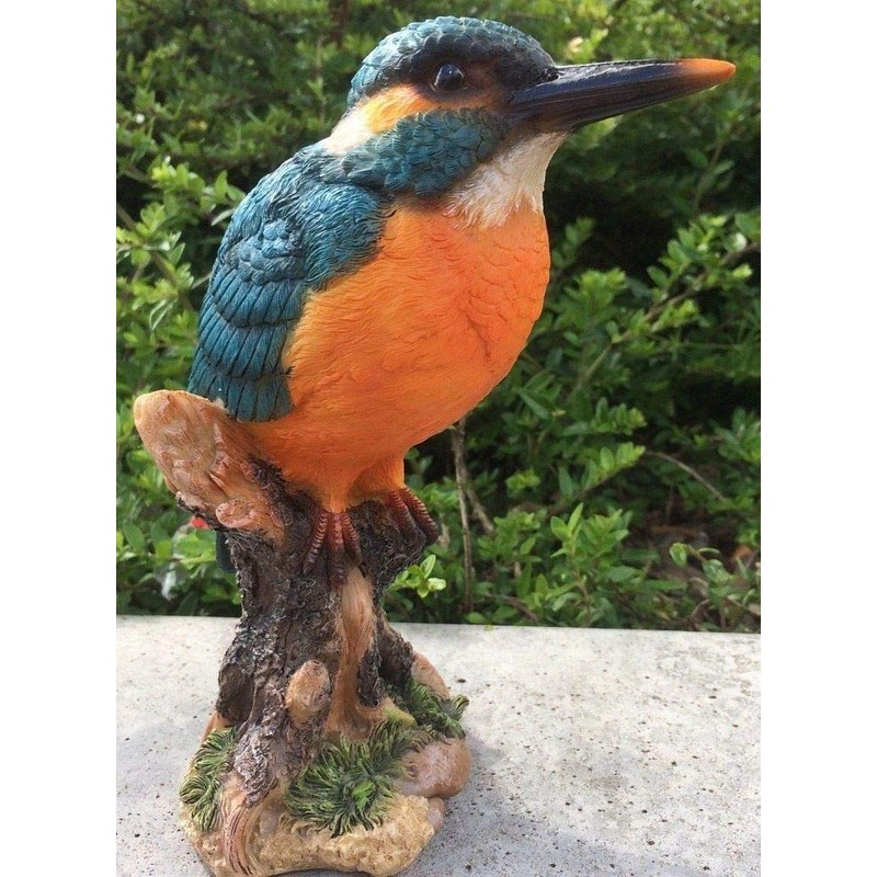 Kingfisher on a Stump, Wild Bird Collection by Vivid Arts