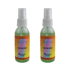 Birdz Two 2-Ounce Spray Containers of Anti-Fog + Defogger Treatment Eyewear Works on All Lenses