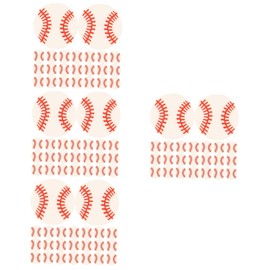 Operitacx Pack of 400 Baseball Beads, Children's Gift Bracelet, Loose Beads, Craft Beads, Make Yourself Beads for Making Bracelets, Jewellery, Volleyball, Polymer Clay Necklace