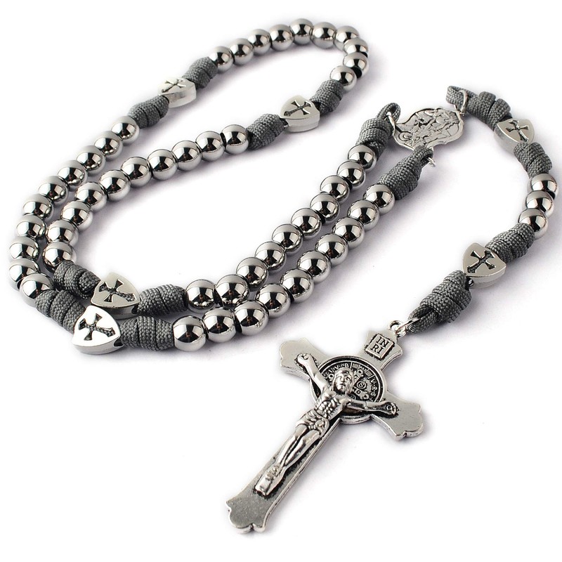 HanlinCC Large and Heavy Stainless Steel Beads Rugged Durable Paracord