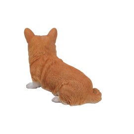Hi-Line Gift Ltd. Corgi Dog Lifelike Garden Statue Garden Home Decor For Dog Lover