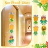 Tellegloww 4 Pcs Large Pineapple Cruise Door Decorations Thicken Car