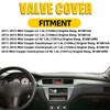 MILIPARTS Aluminum Valve Cover with Gasket, Bolts and Cap Fit