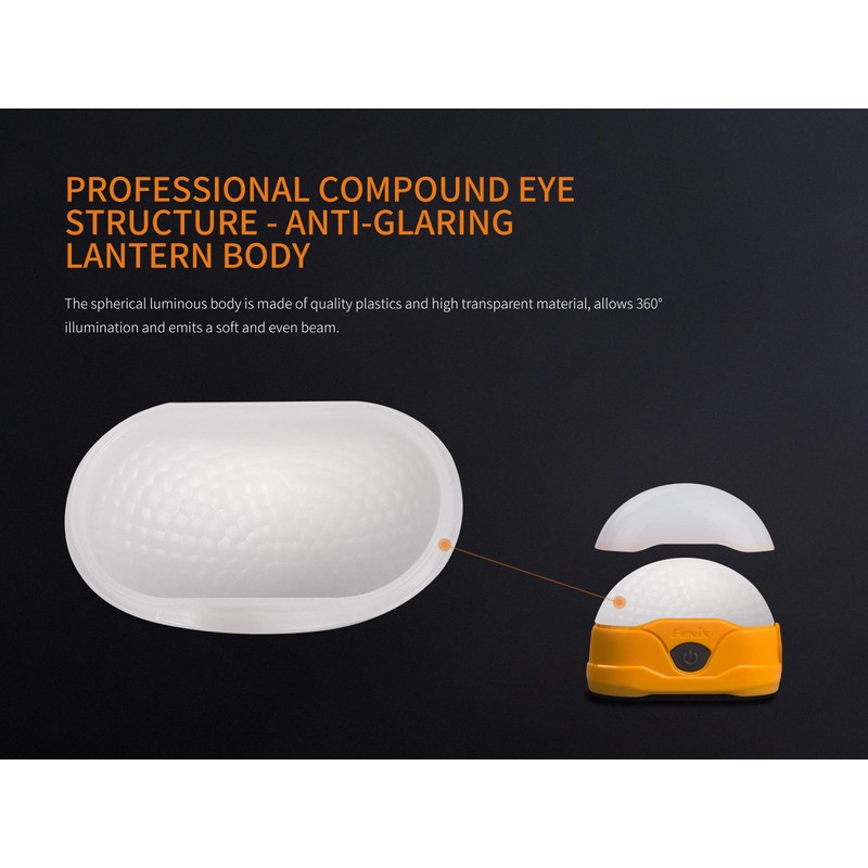 fenix Sport CL20R LED Campingleuchte Orange, small