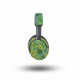 MightySkins Carbon Fiber Skin Compatible with Bose QuietComfort Ultra - Verde Camouflage | Protective, Durable Textured Carbon Fiber Finish | Easy to Apply
