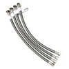 Faucet Water Supply Connector Line Braided Stainless Steel, Faucet Supply