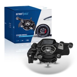 Detroit Axle - 2.4L Front Right Steering Knuckle for 2011 Hyundai Sonata, Steering Knuckle & Wheel Hub Bearing Passenger Side Assembly Replacement