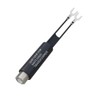 6pcs 75 Ohm to 300 Ohm Antenna Adapter Nickel-Plated UHF/VHF/FM