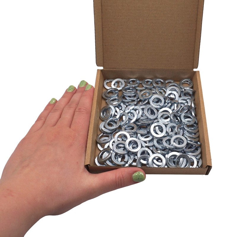 (Pack of 150) DIN 127 Spring Washers M10 Metal Washers