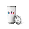 Manicure Nail Polish Assortment Stainless Steel Insulated Tumbler