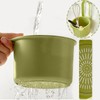 SKDFHOD Sink Strainer for Sink, Hangable, Sink Strainer with Push