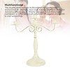 European Style Candelabra 5 Arms Iron Elegant Candle Stick Candelabra