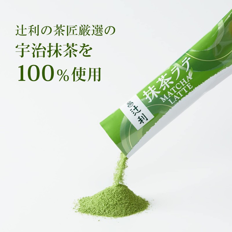 Tsujiri Matcha Latte, 10 Piece