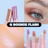 3PCS Jelly Glitter Eyeshadow Stick Set, Multi-Use Highlighter Makeup Pencil,