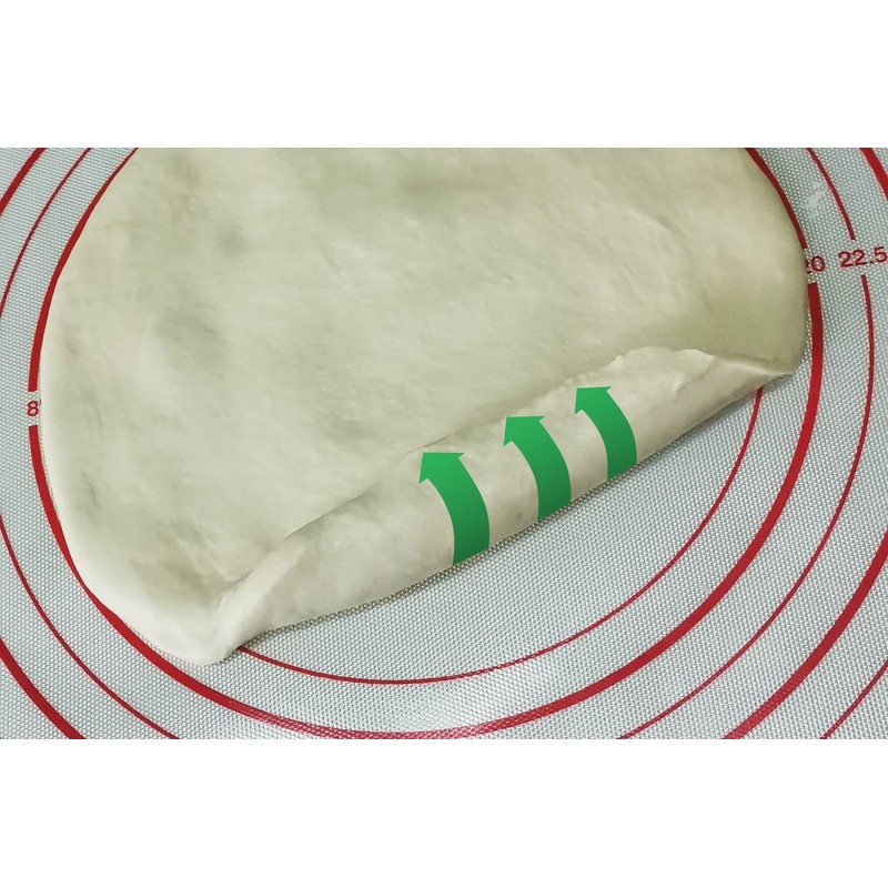 Yansumi silicone pastry non stick baking mat with measurement fondant