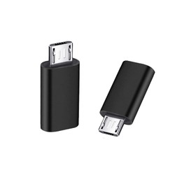 YFFSFDC Micro USB Adapter, Type C Micro USB Converter Adapter, 2 Pack Type C Female to Micro USB Male Converter Connector Charging and Data Transfer Compatible with Micro USB Devices Such as Galaxy,