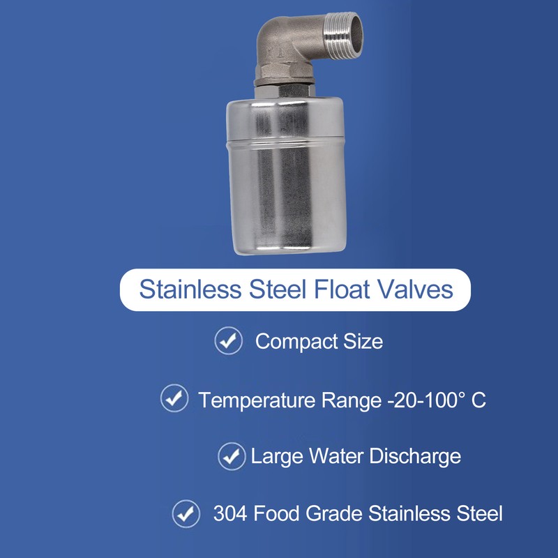 Automatic Water Level Controller Valve 304 Stainless Steel Auto Off