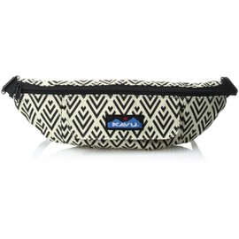 KAVU Stroll Around Belt Bag Cotton Adjustable Fanny Pack, Deco Tiles, One Size