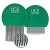 Lice Comb | Head Lice Professional Metal 2 Pack Kit