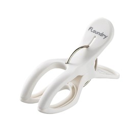 Daiya 058115 Clothespins Pinch, Rod Pinch, Set of 8, FlaDRY Gently Pinch for Rods, WT/GY, Y-Type, Easy to Pinch for Fingers, Clothesline Rod, Wind, Strong Wind Protection, 3. Flandry White & Gray (Approx.) Width 2.1 inches (5.3 cm) x Height 3.6 inches (9