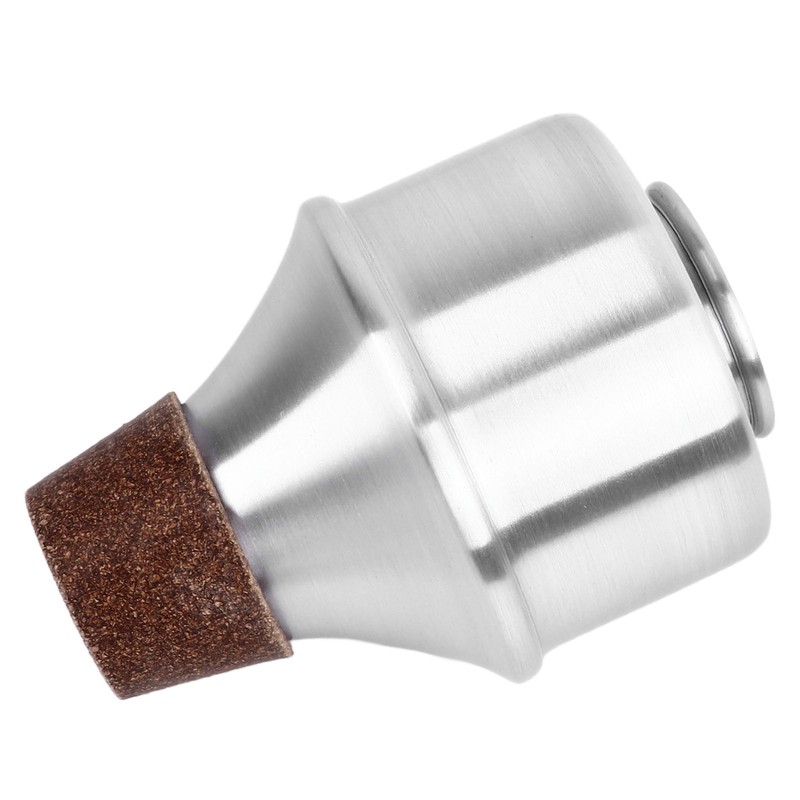 Mini Trumpet Practice Mute Aluminum Alloy Trumpet Mute Silencer for