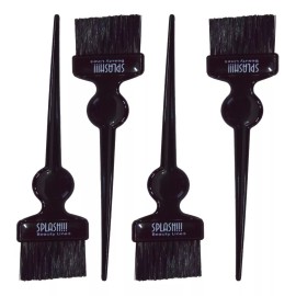 Splash!! Brocha Para Aplicar Tinte Con Par De Guantes 4 Pzs