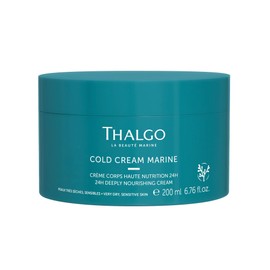 THALGO Moisturising Body Cream - Intensive Care for Dry Skin, Delicate Texture, Long-Lasting Protection, 200ml